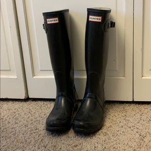 Hunter rain boots